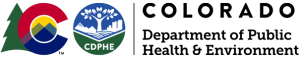 Colorado Department of Public Health & Environment Logo